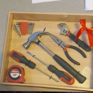 Red and Black Tool Set